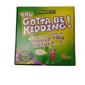 ZOMBMONDO!! You Gotta Be Kidding! Kids Game 2004 *Missing Chili Pepper*